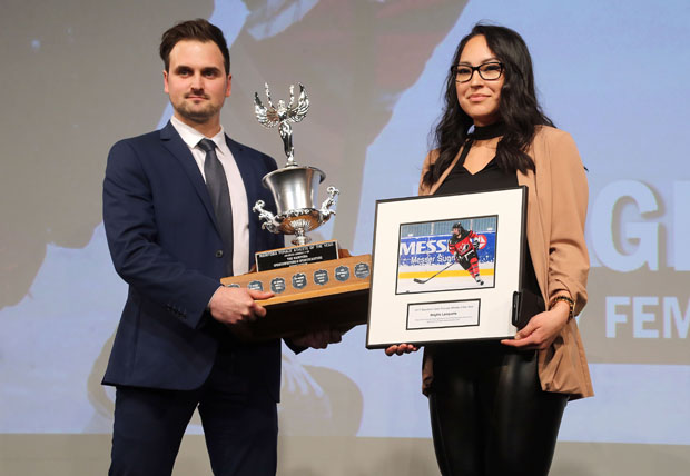 Photo of MSSA 2017 female winner