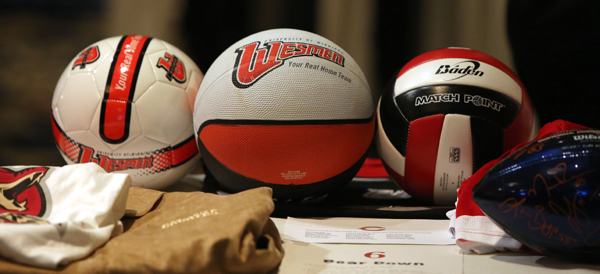Photo of U of W volleyball